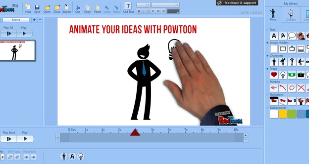 Powtoon Video Editor