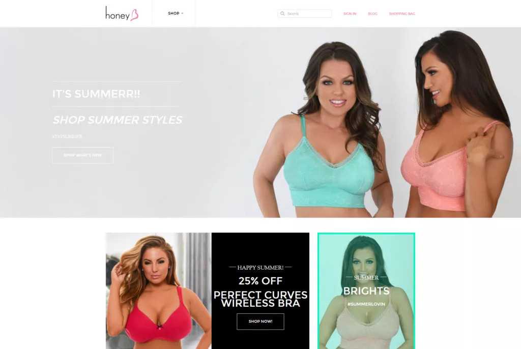HoneyB Website