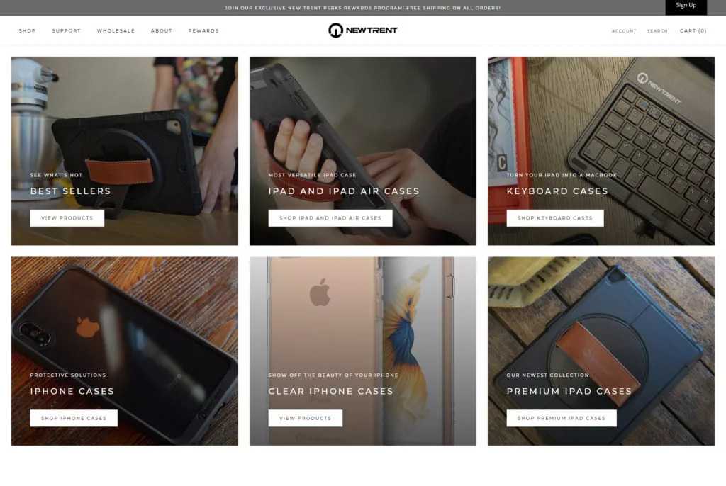 New Trent Website