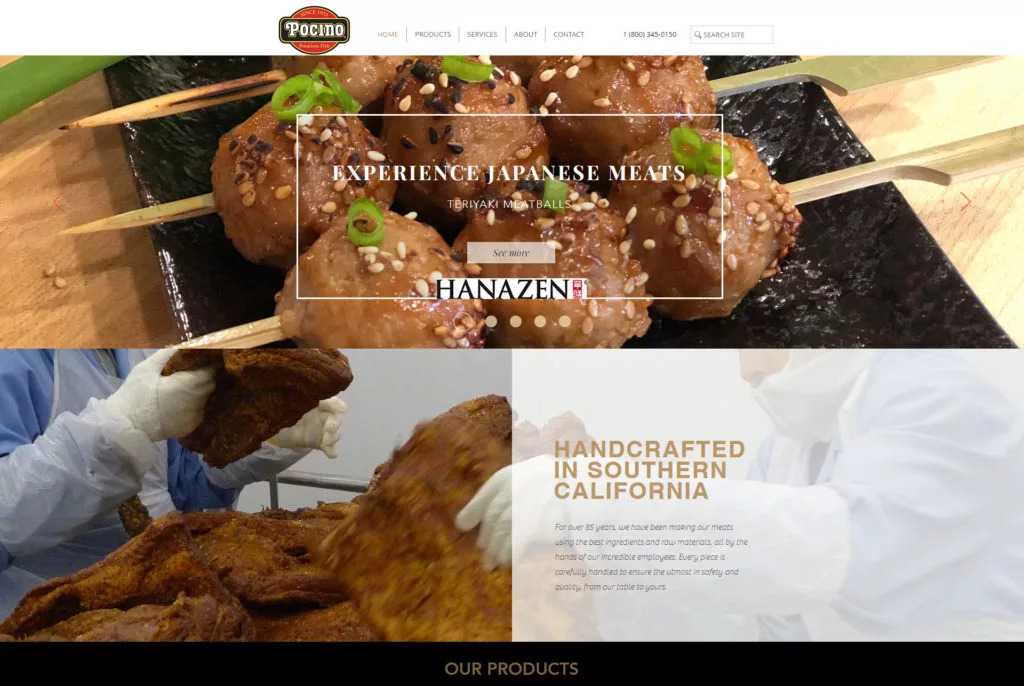 Pocino Website