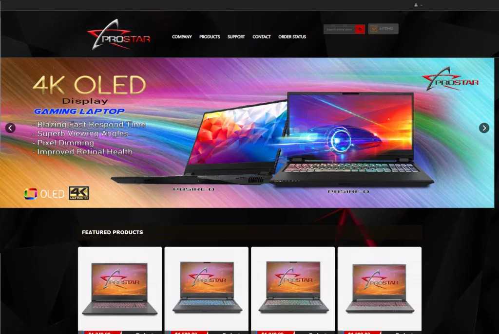 ProStar Website