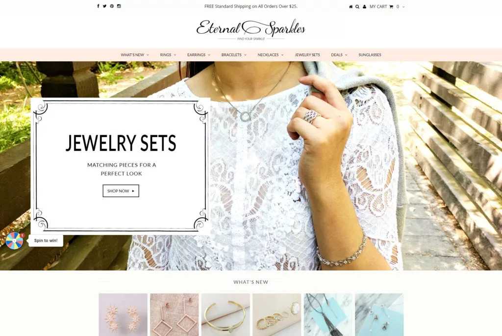 Eternal Sparkles Website