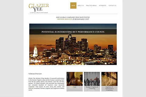 Glazier Yee Website