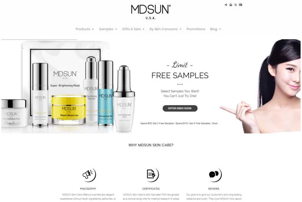MDSun Website
