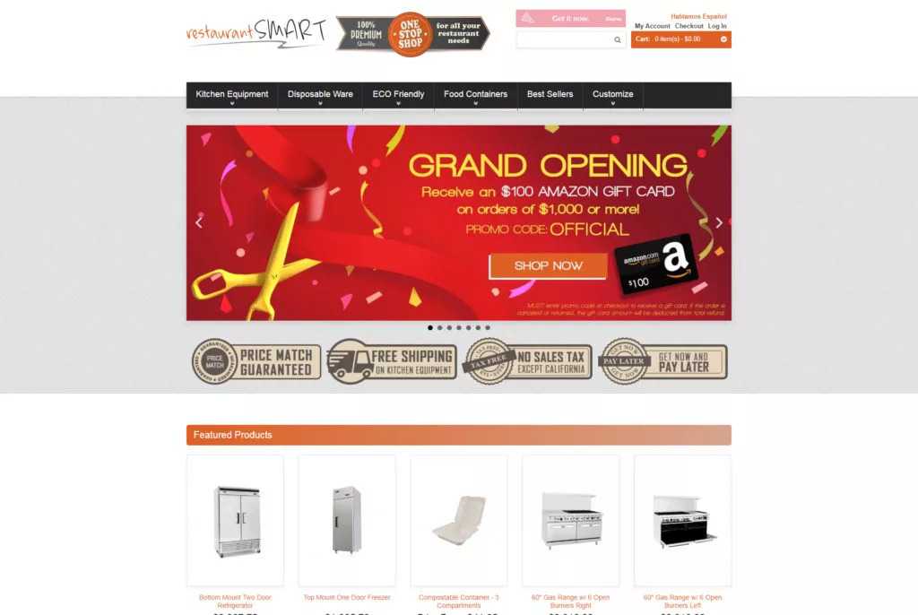 Restaurant Smart Website