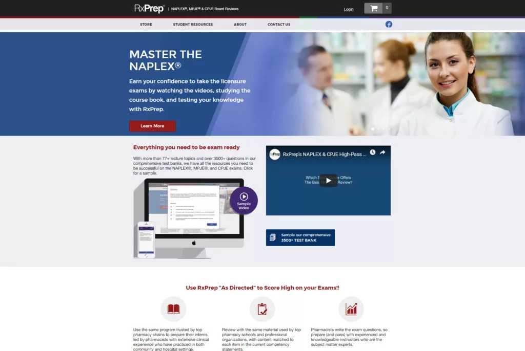 RX Prep Website