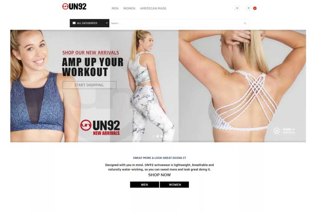 UN92 Website