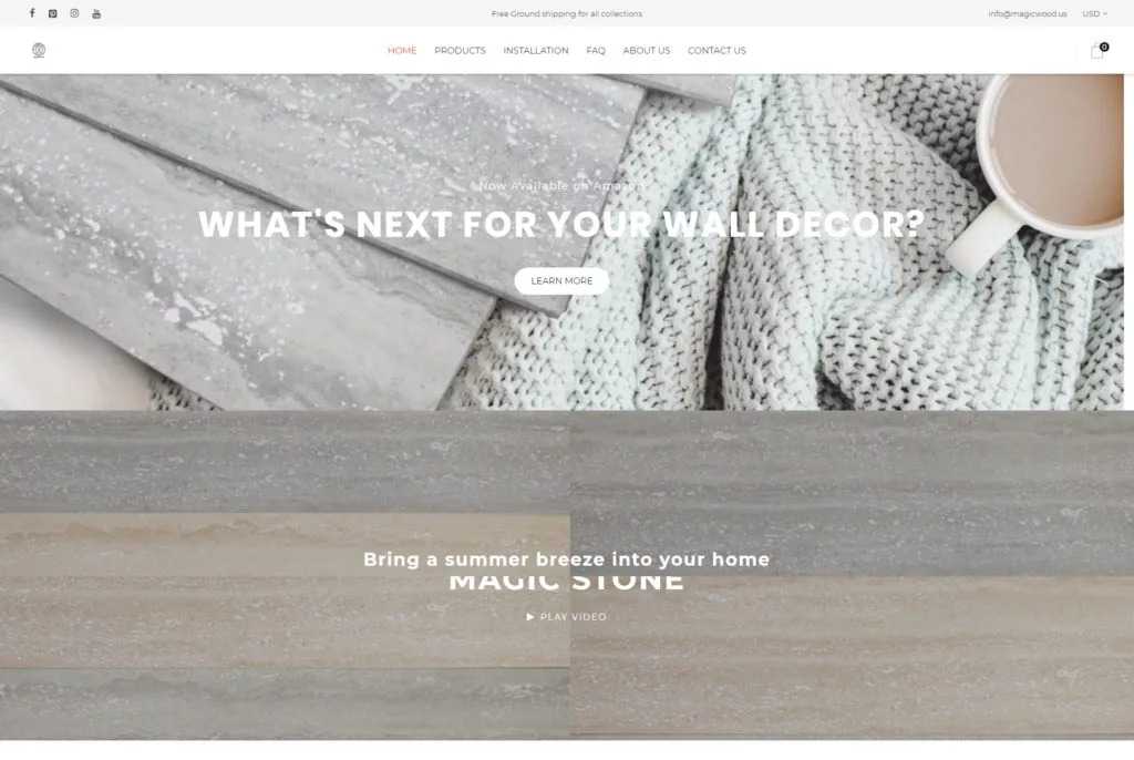 Urban Decor Website