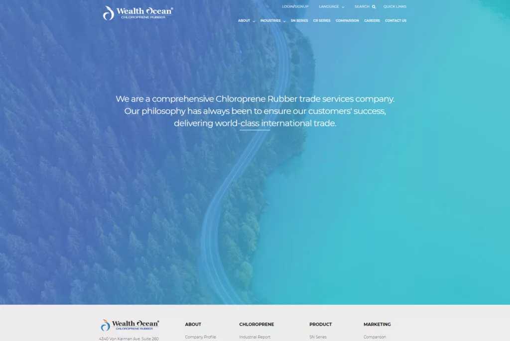 Wealth Ocean Website