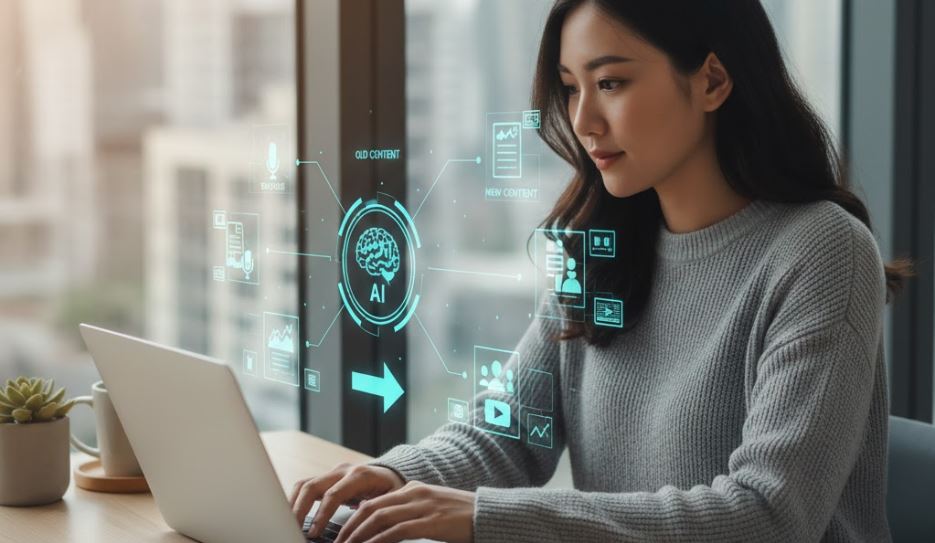 How AI Can Help Repurpose Old Content Efficiently