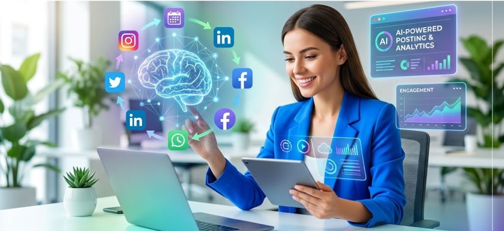 Automating Social Media Marketing Using AI Tools