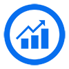 Google rankings and AI search results icon