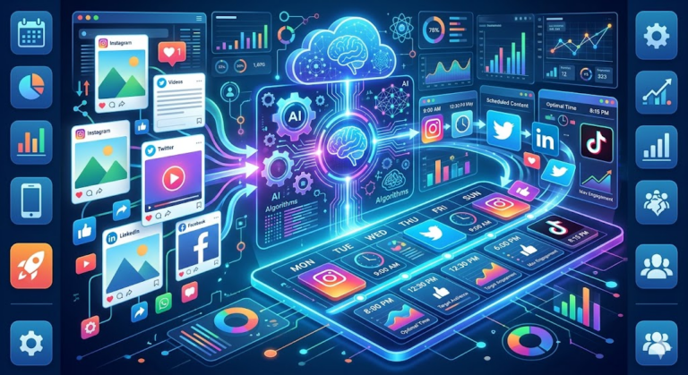 How AI Helps Schedule and Optimize Social Posts