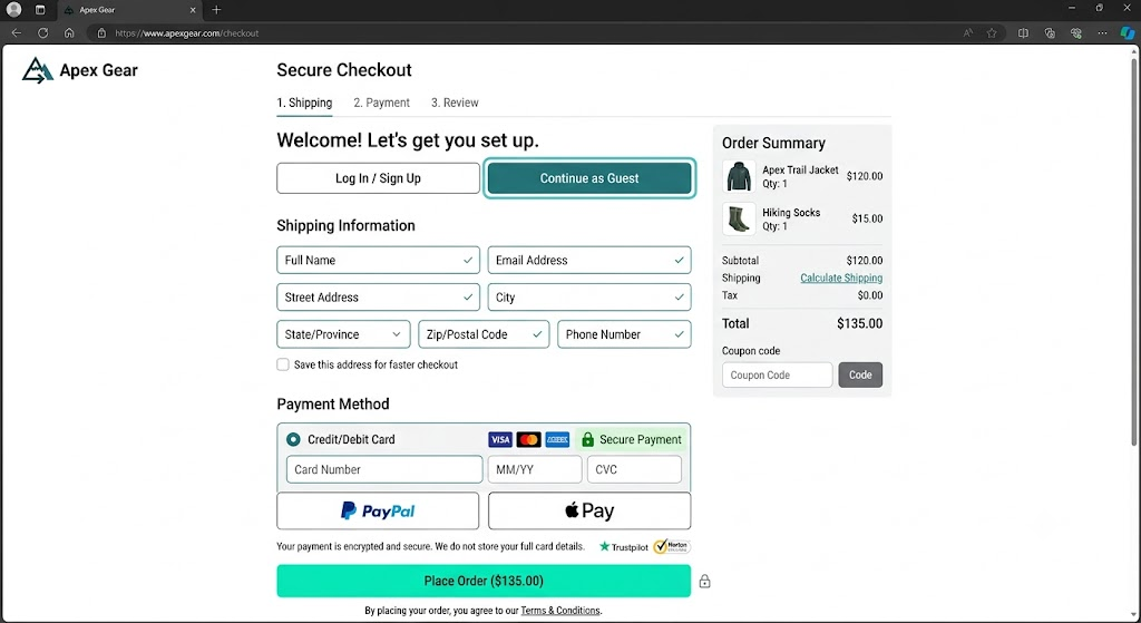 Tip #9: Remove Friction During Checkout