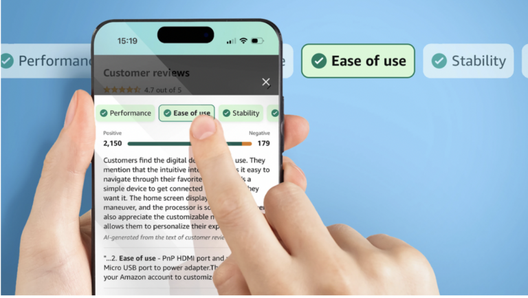Amazon Introduces AI-Generated Reviews
