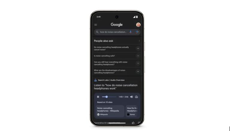 Google Releases Audio AI Overviews in Search