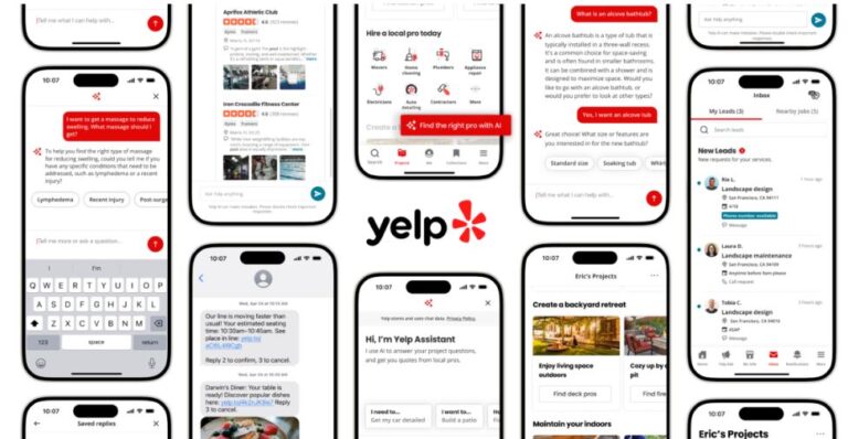 Yelp Releases New AI-Powered Features